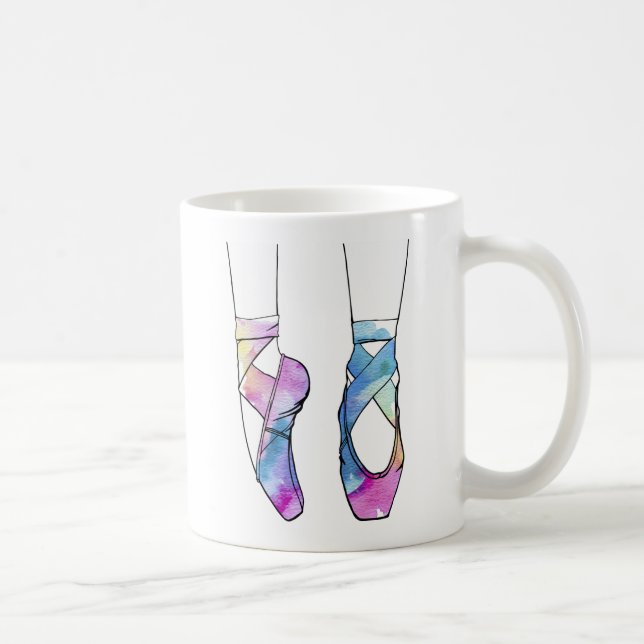Taza De Café Ballerina Cute Ballet (Derecha)