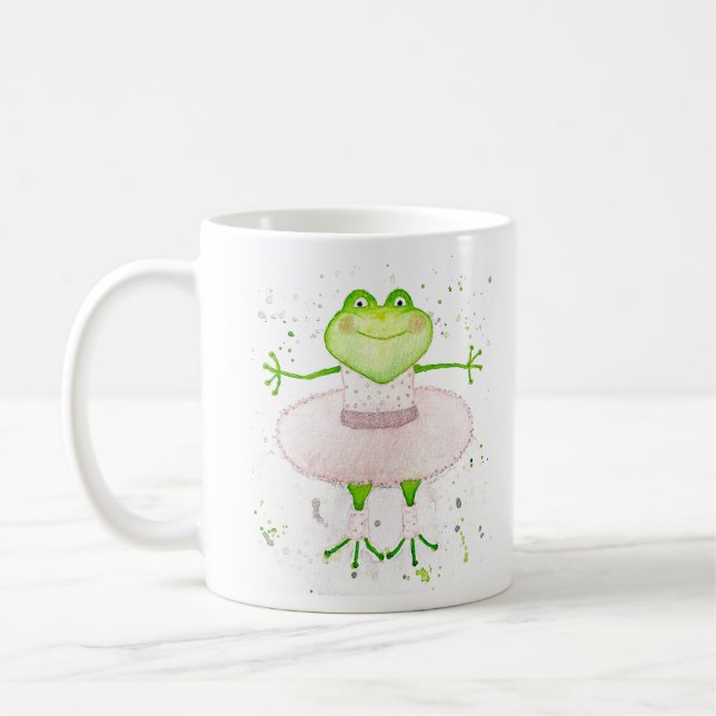 Taza De Café Ballerina Frog (Izquierda)