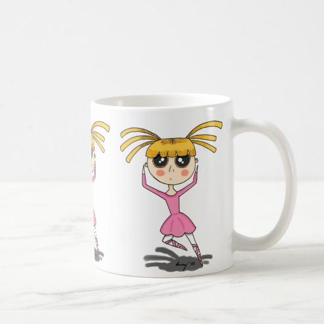Taza De Café Ballerina Mug (Derecha)