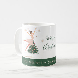 Taza De Café Ballerina Pink Nutcracker
