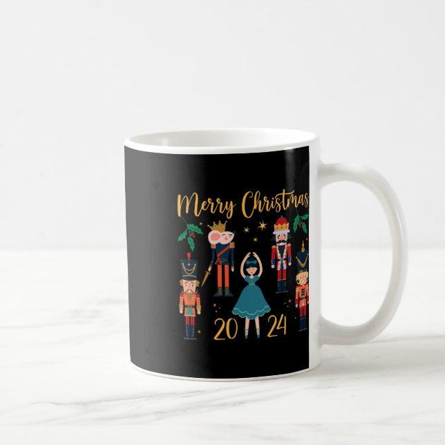 Taza De Café Ballet Clara Y Nutcracker Pajama 2024 navidades (Derecha)