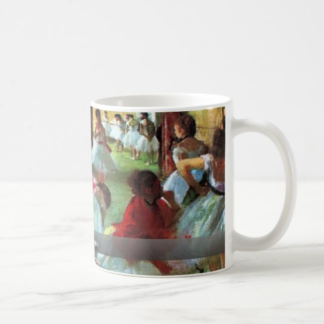 Taza De Café Ballet de Edgar Degas (Derecha)