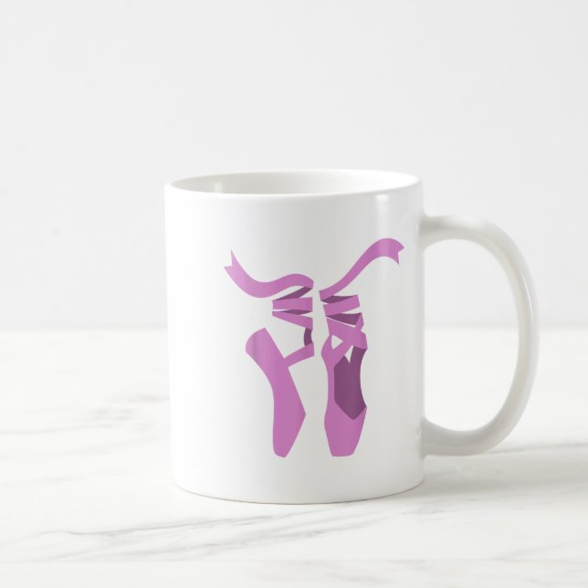 Taza De Café Ballet Guay Arte Para Mujeres Chicas Mamá Ballerin (Derecha)