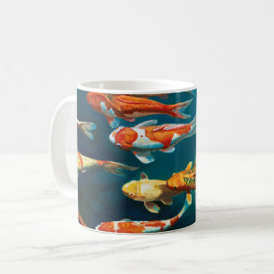 Taza De Café Ballet Koi -