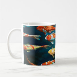 Taza De Café Ballet Koi -