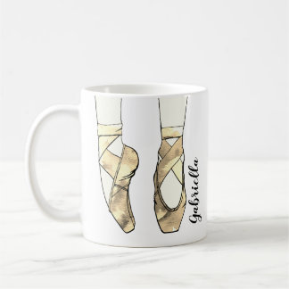 Taza De Café Ballet personalizado de Ballerina