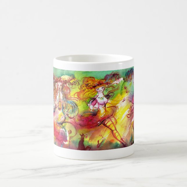 Taza De Café BALLETA DE CARNAVAL / Mascarada veneciana, danza,  (Centro)