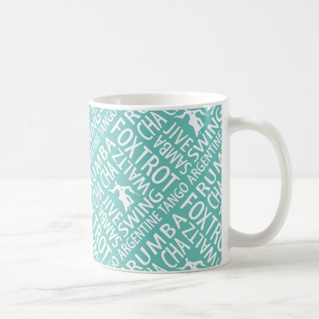 Taza De Café Ballroom Dancing Mug (Derecha)