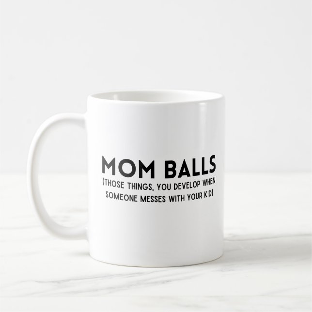 Taza De Café Balls de mamá (Izquierda)