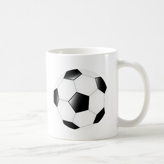 Taza De Café Balón de fútbol (Derecha)
