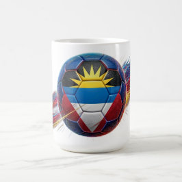 Taza De Café Balón de Fútbol Antigua | Listo para el Estadio | 