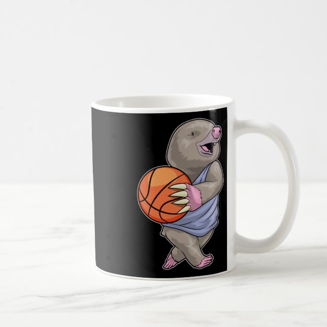 Taza De Café Baloncestistas Mole Basketball (Derecha)