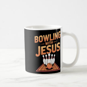 Taza De Café Baloncesto Con Jesús Por Diversión Fiel Y Risas