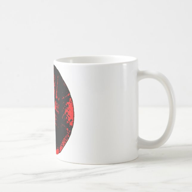 Taza De Café Baloncesto de arte pop (Derecha)