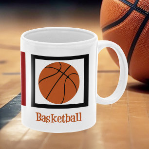Taza De Café Baloncesto de Peace Love