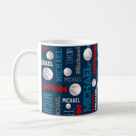 Taza De Café Baloncesto deportes de baloncesto nombre de costum