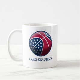 Taza De Café Baloncesto Día de la Independencia