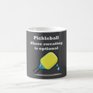 Taza De Café Baloncesto donde la sudoración es opcional