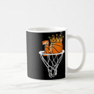 Taza De Café Baloncesto Feliz 10 aniversario Bball Bball 10 año
