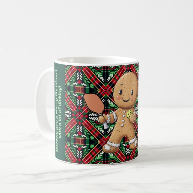 Taza De Café Baloncesto 🎄 Gingerbread Dink (Anverso izquierdo)