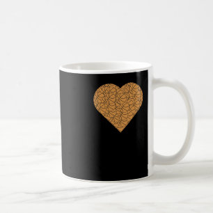 Taza De Café Baloncesto Heart Love Design