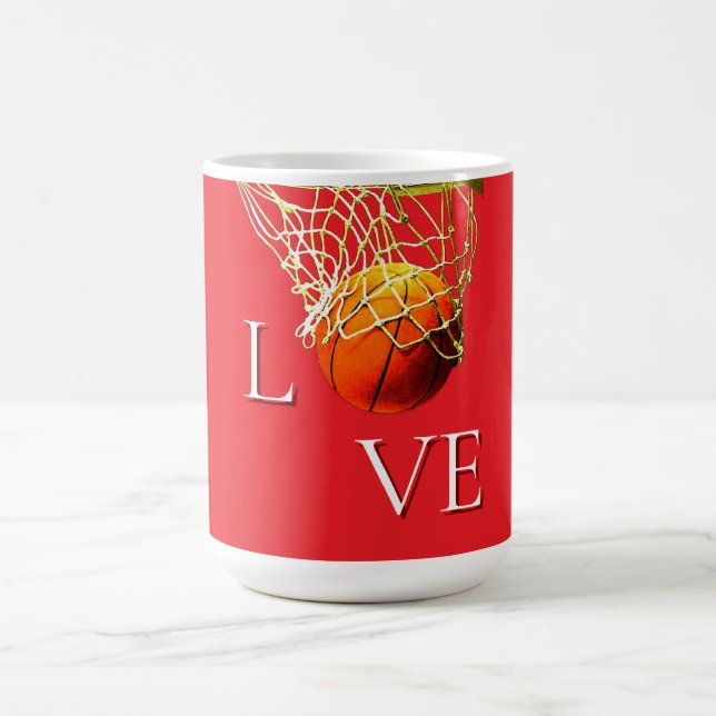 Taza De Café Baloncesto Me Encanta (Centro)