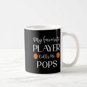 Taza De Café Baloncesto Mi Jugador Favorito Me Llama Ps Abuelo 