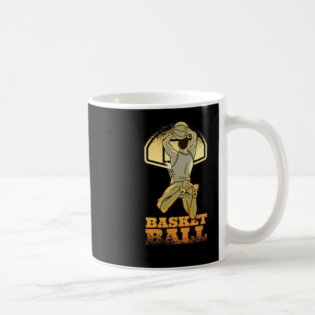 Taza De Café Baloncesto Oro W (Derecha)