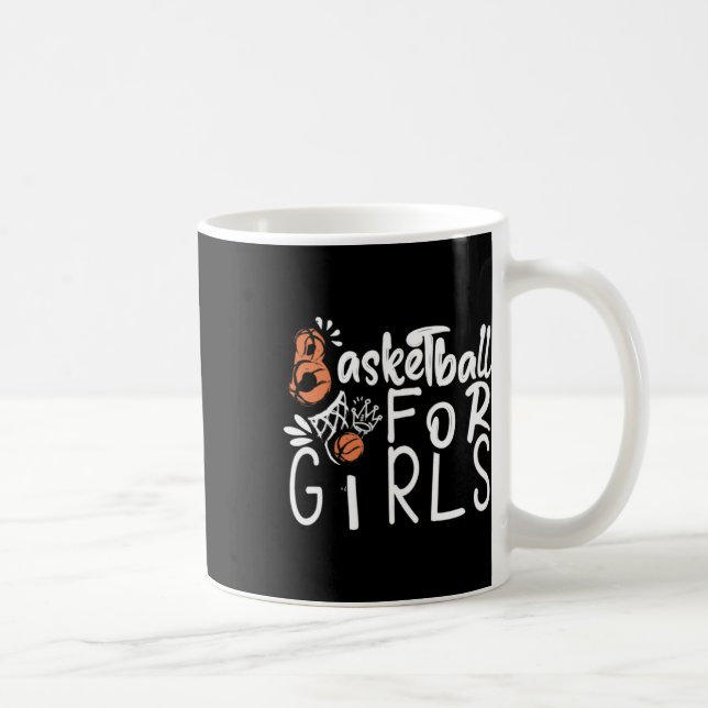 Taza De Café Baloncesto Para Chicas (Derecha)