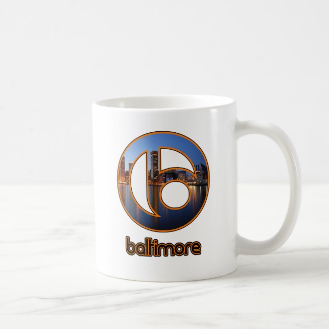 Taza De Café Baltimore Inner Harbour (Derecha)