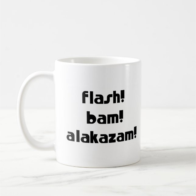 Taza De Café bam flash alakazam (Izquierda)