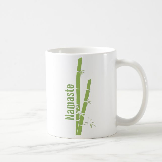 Taza De Café Bamboo Namaste Mug (Derecha)