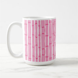 Taza De Café Bambooey Bamboo Stripe in Pink