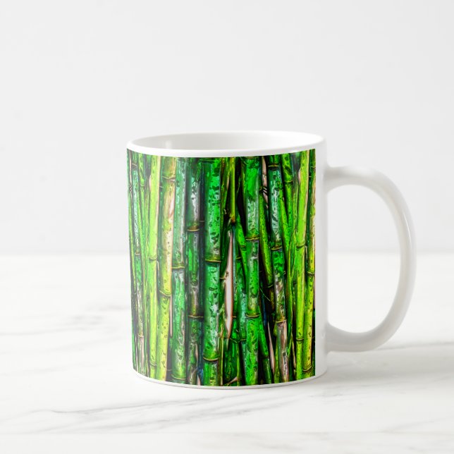 Taza De Café Bambú cromo 1 Mug (Derecha)