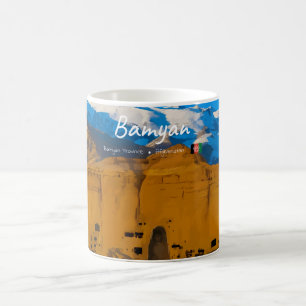 Taza De Café Bamyan, Afganistán - Valle del acantilado de Buda
