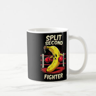 Taza De Café Banana de boxeo Muay Thai Mma Fighter en Split