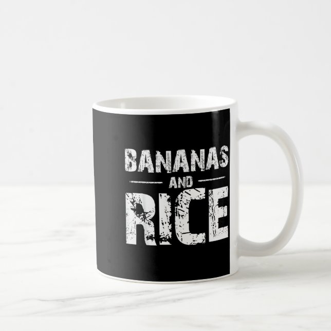 Taza De Café Bananas and rice  (Derecha)