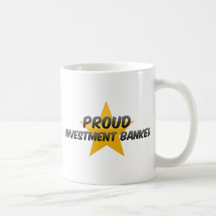Taza De Café Banca de inversiones orgullosa