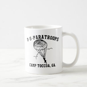Taza De Café Band of Brothers Currahee US Paratrooper Toccoa