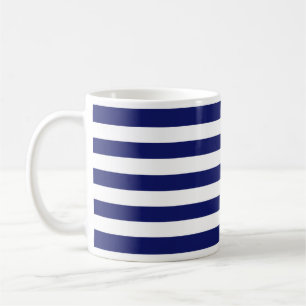 Taza De Café Banda azul de marinero