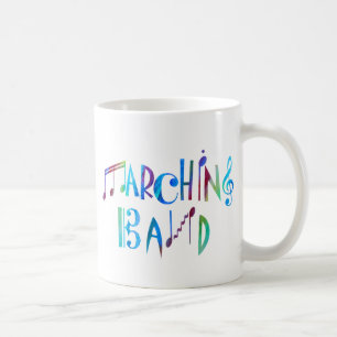 Taza De Café Banda de Colorwashed