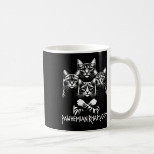 Taza De Café Banda de conciertos de rock de gato retro Niños F
