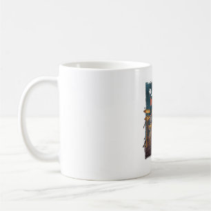 Taza De Café Banda de gato Rockin