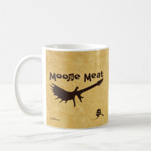 Taza De Café Banda de Rock de Carne de Alce