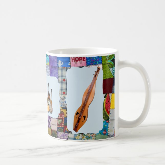 TAZA DE CAFÉ BANDA DULCIMER-BLUEGRASS CALLADA (Derecha)