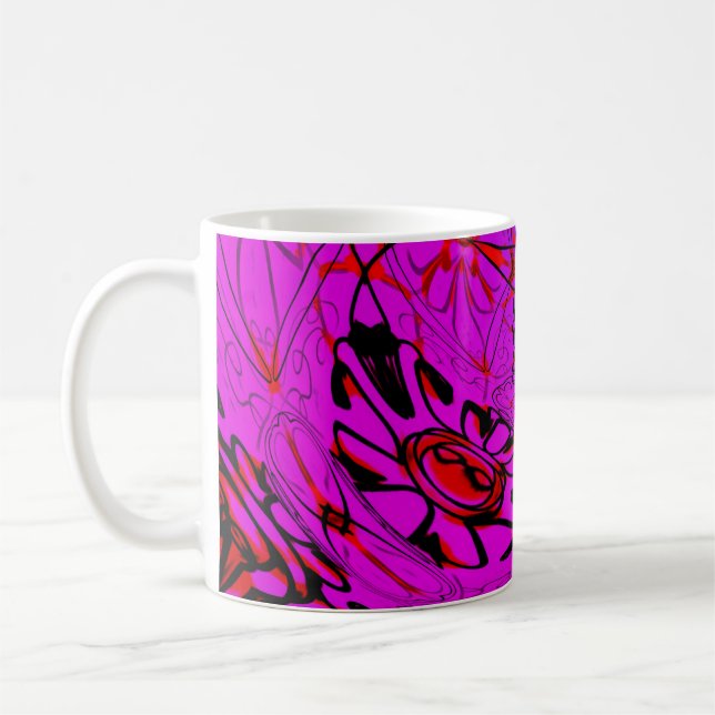 Taza De Café Banda rosa (Izquierda)