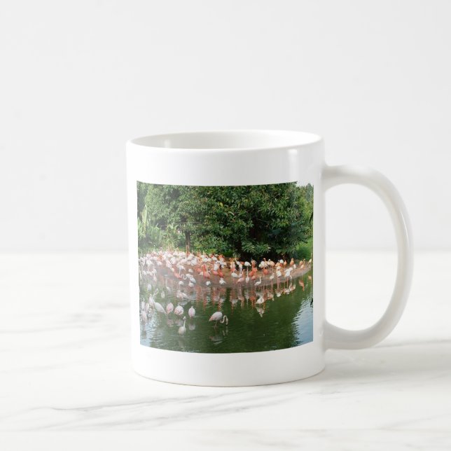 Taza De Café bandada de flamencos (Derecha)