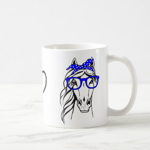 Taza De Café Bandana de equitación regalo de caballo