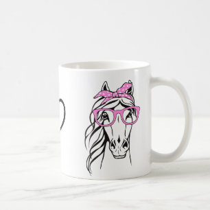 Taza De Café Bandana de regalo ecuestre para montar a caballo C