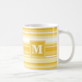 Taza De Café Bandas amarillas monográficas